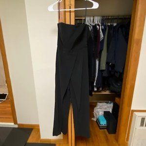 White House Black Market Jumpsuit - Black, Size 00